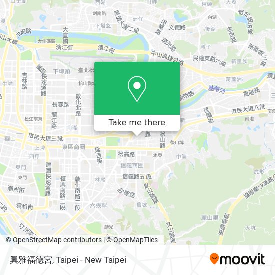 興雅福德宮 map