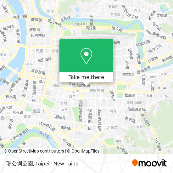 瑠公圳公園 map