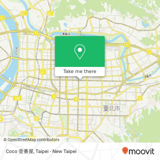Coco 壹番屋 map
