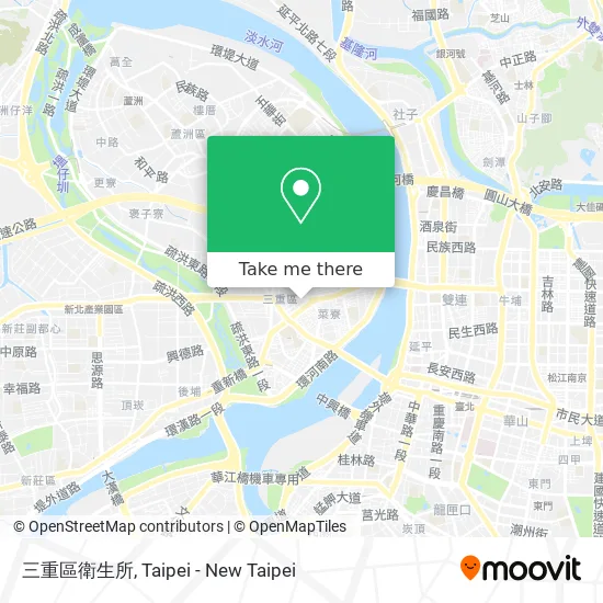 三重區衛生所 map