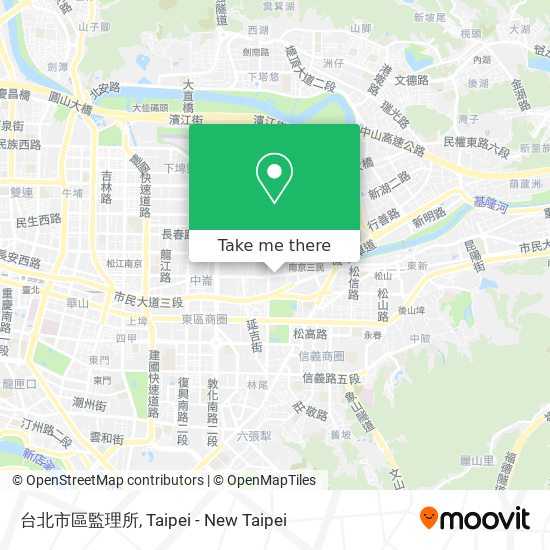 台北市區監理所 map