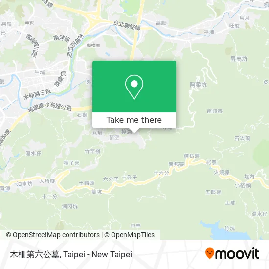木柵第六公墓 map