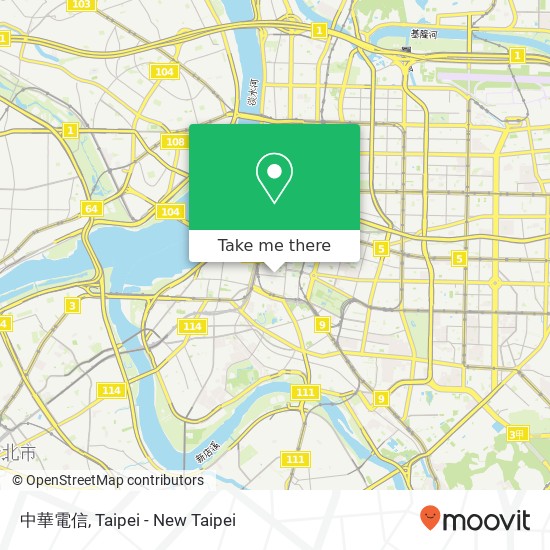 中華電信 map