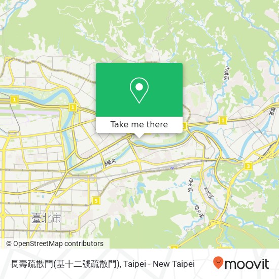 長壽疏散門(基十二號疏散門) map