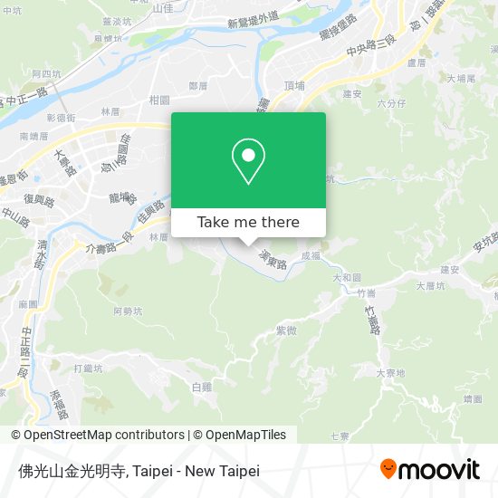 佛光山金光明寺 map