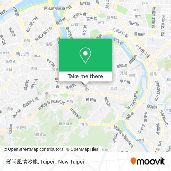 髮尚風情沙龍 map