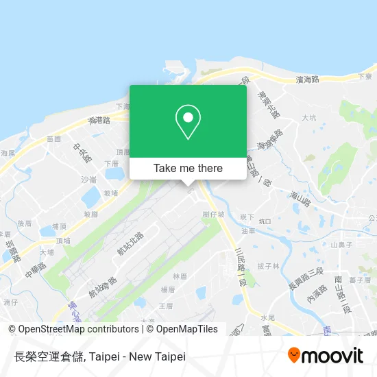 長榮空運倉儲地圖