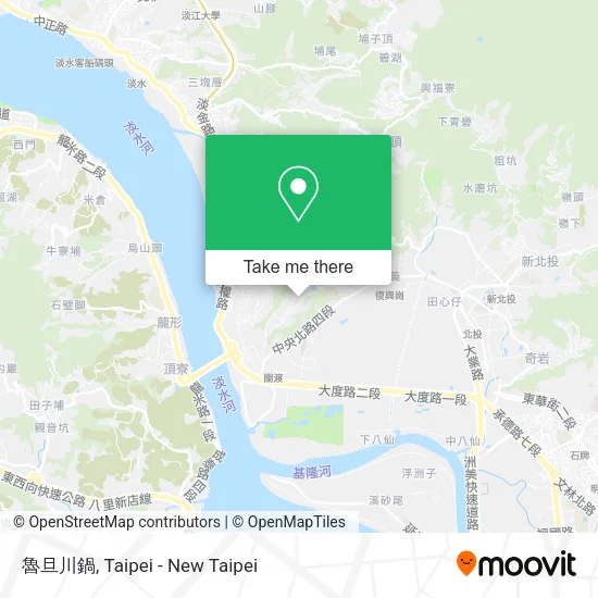 魯旦川鍋 map