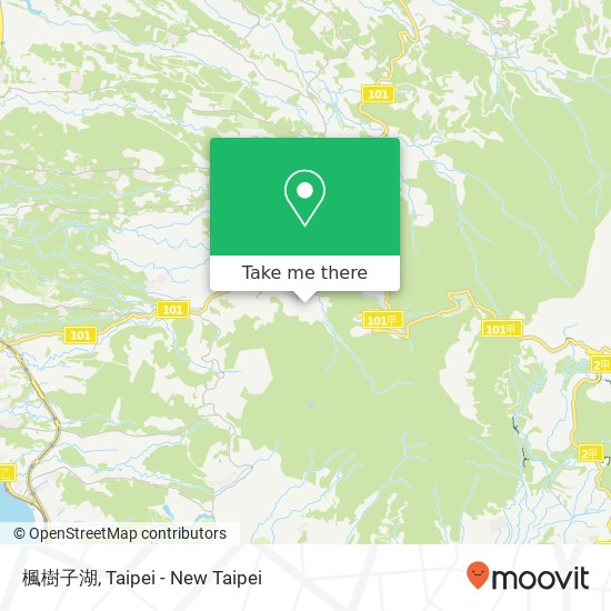 楓樹子湖 map