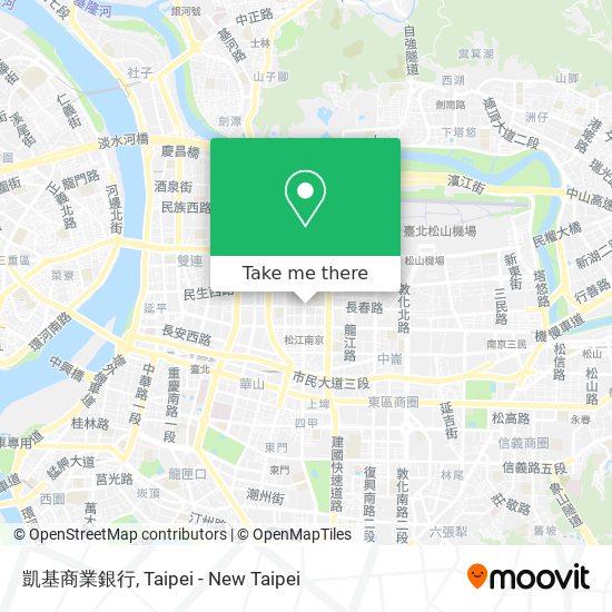 凱基商業銀行 map