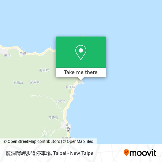 龍洞灣岬步道停車場 map