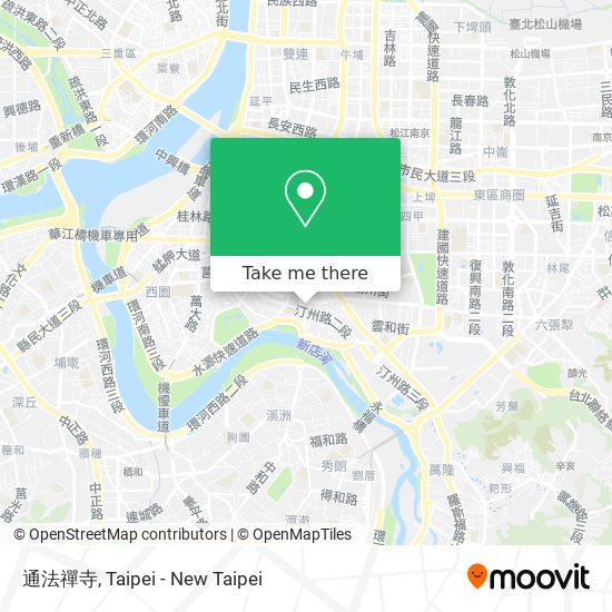 通法禪寺 map