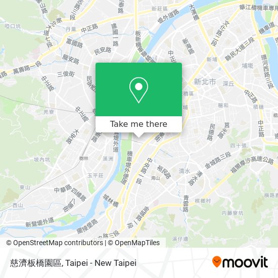 慈濟板橋園區 map