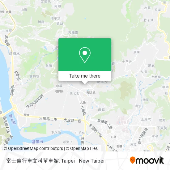富士自行車文科單車館 map