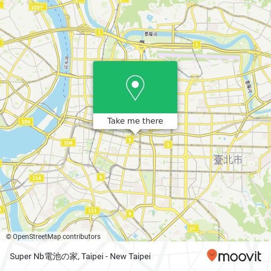 Super Nb電池の家 map