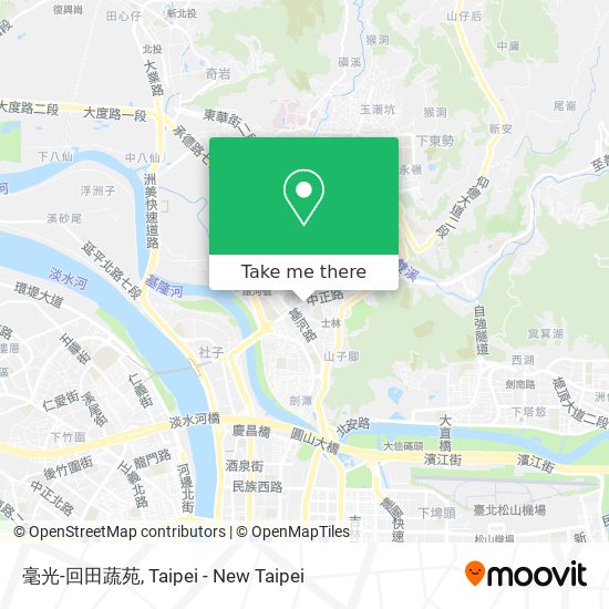 毫光-回田蔬苑 map