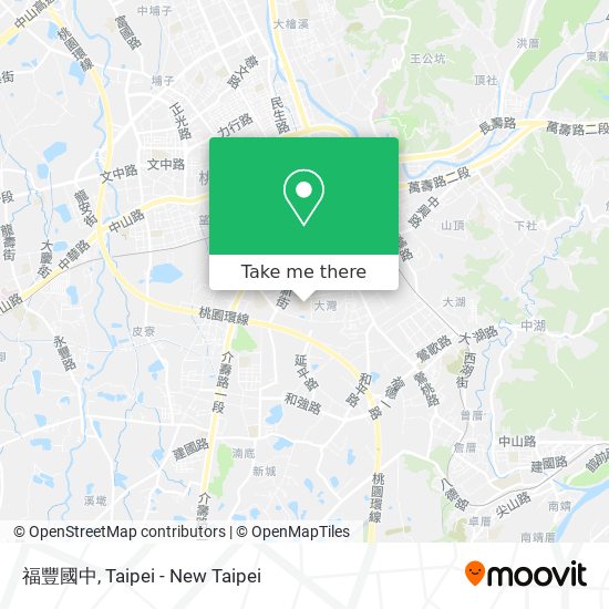 福豐國中地圖
