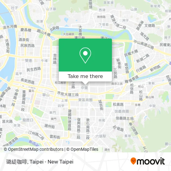 璐緹咖啡 map