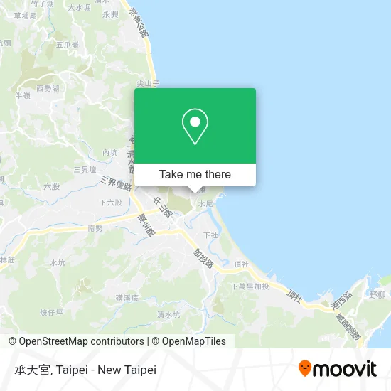 承天宮地圖
