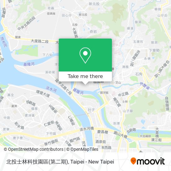北投士林科技園區(第二期) map