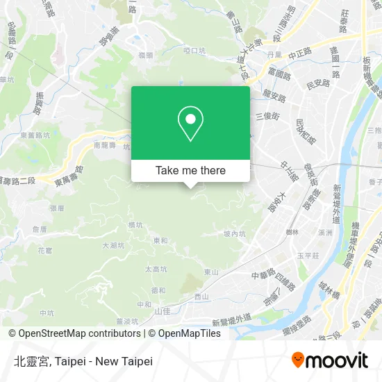 北靈宮 map