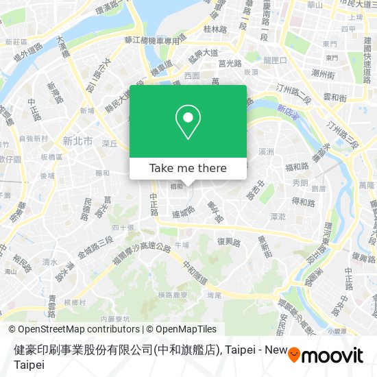 健豪印刷事業股份有限公司(中和旗艦店) map