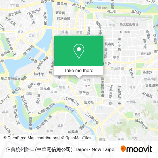 信義杭州路口(中華電信總公司)地圖