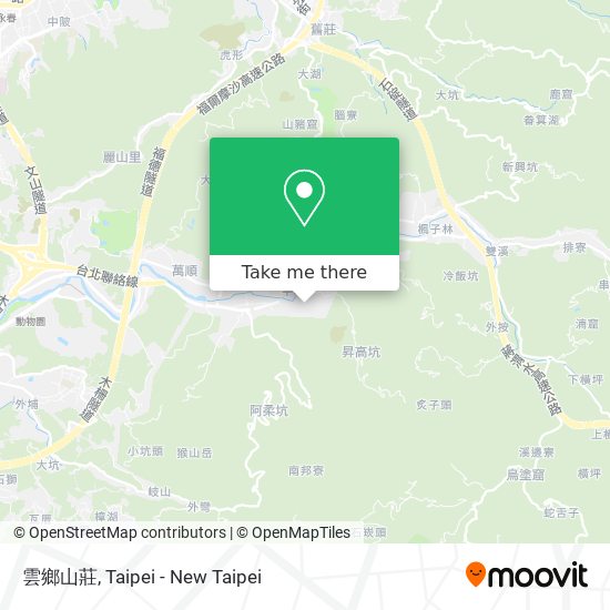 雲鄉山莊 map