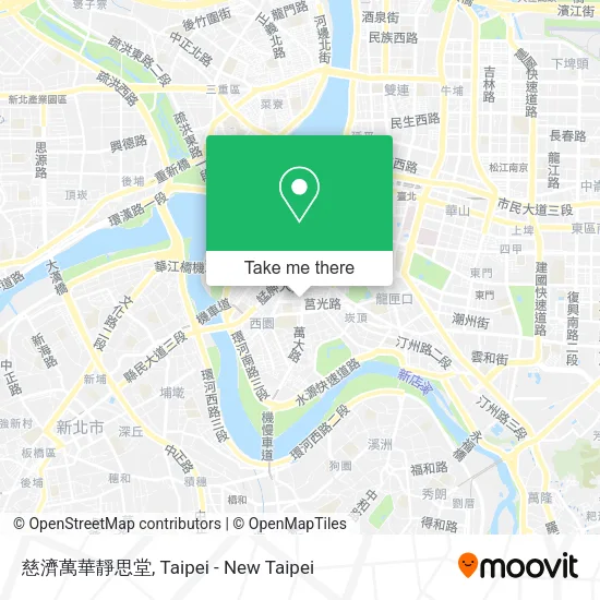 慈濟萬華靜思堂 map