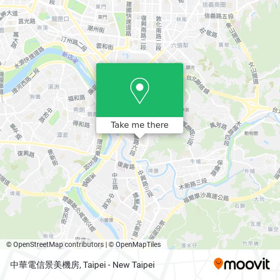 中華電信景美機房 map