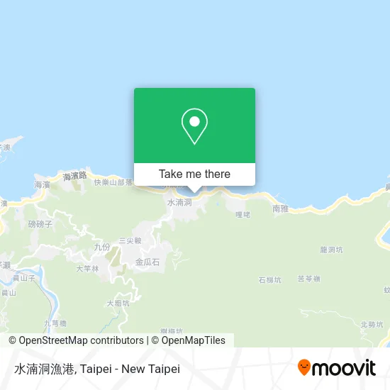 水湳洞漁港 map