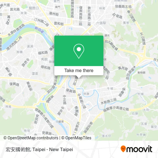 宏安國術館地圖