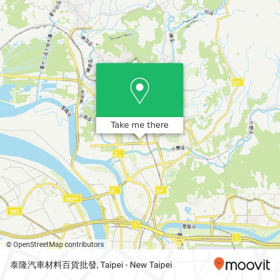 泰隆汽車材料百貨批發 map