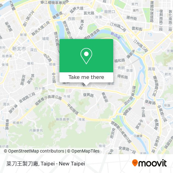 菜刀王製刀廠 map
