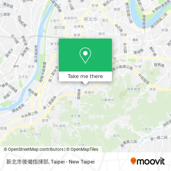 新北市後備指揮部 map