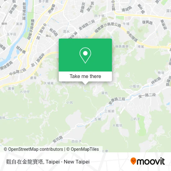 觀自在金龍寶塔地圖