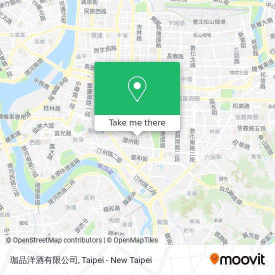 珈品洋酒有限公司 map