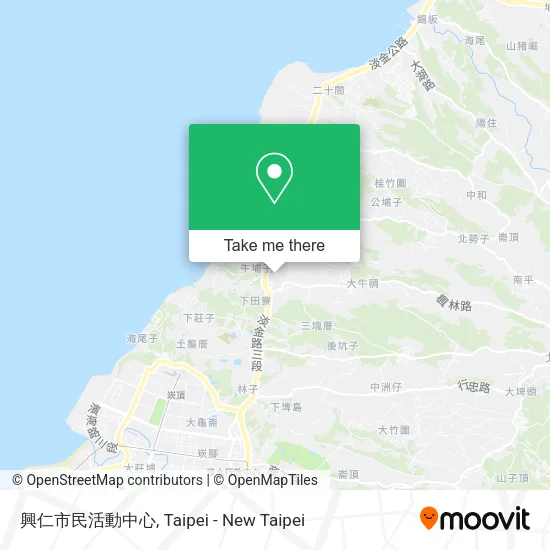 興仁市民活動中心地圖