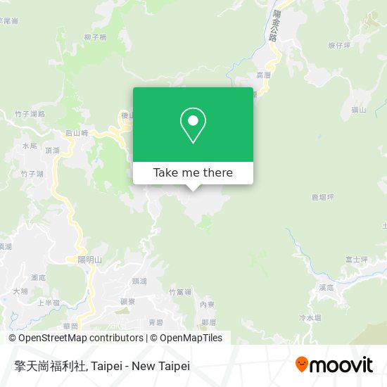 擎天崗福利社 map