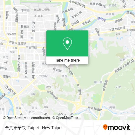 全真東華觀 map