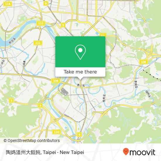 陶媽溫州大餛飩 map