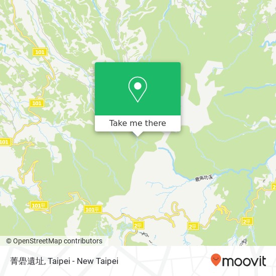 菁礐遺址 map