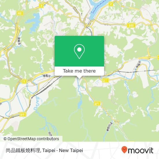 尚品鐵板燒料理 map