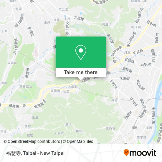 福慧寺地圖