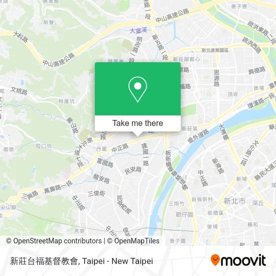 新莊台福基督教會 map