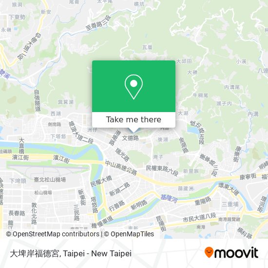 大埤岸福德宮 map