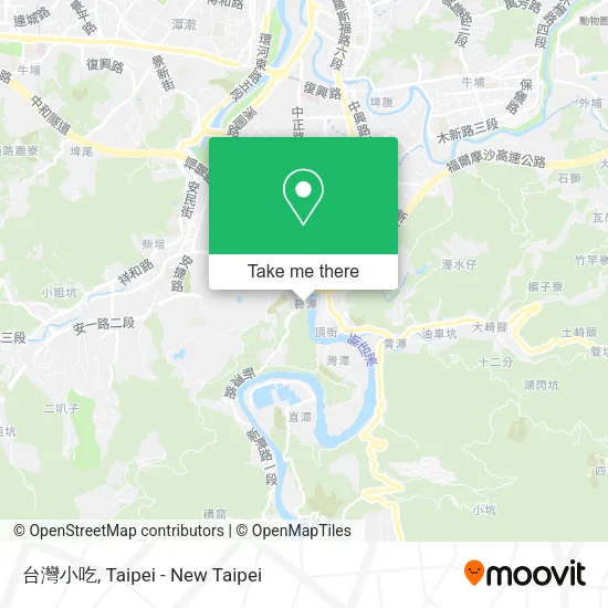 台灣小吃 map