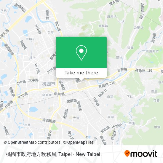 桃園市政府地方稅務局 map