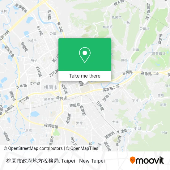 桃園市政府地方稅務局地圖