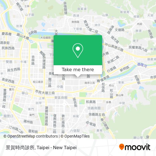 景賀時尚診所 map